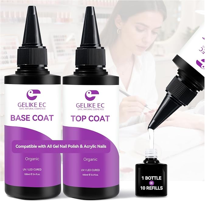 Base and top coat nail system
