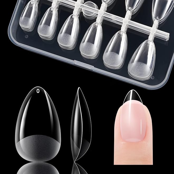 Soft gel nail tips assortment